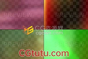 15个闪光转场动图形包合成元素添加镜头照片特色感时尚现实光效视频素材