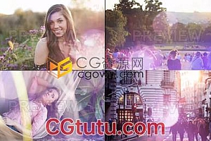 浪漫梦幻光泄漏及光圈模糊虚化效果32组完美婚礼时尚视频光效素材