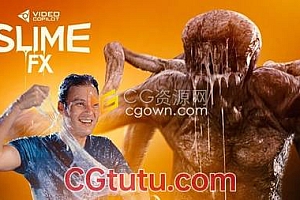3.35GB黏液分泌物特效制作2K与1080P视频素材免费下载