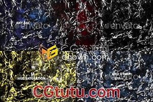 抽象似火焰烟雾流动效果背景视频素材带透明通道可叠加在画面上