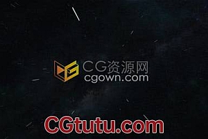 视频素材-快速穿越星空扭曲空间变形太空宇宙星迹动画背景素材