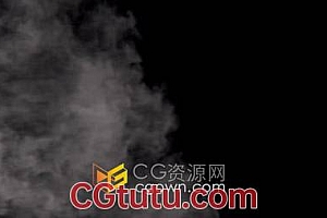 视频素材-带Alpha通道逼真白色烟雾过渡烟尘雾气转场效果