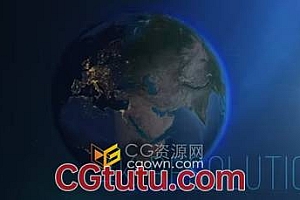 4K分辨率地球旋转视频素材下载