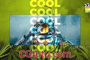 FCPX插件都市时尚开场视频片头剪辑Urban Trendy Opener