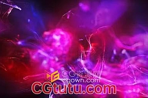 彩色粒子背景循环抽象动画4K分辨率视频素材下载