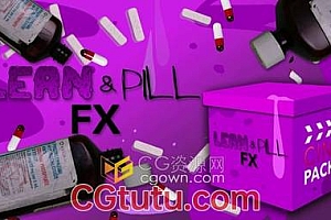 Lean & Pill FX 药物吸毒有害健康禁毒宣传视频素材制作