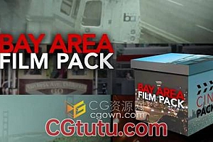 Bay Area Film Pack 制作电影VHS胶片镜头效果视频素材