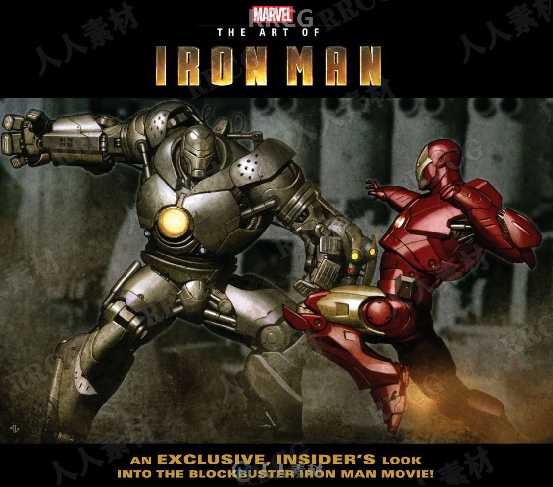 钢铁侠1影视艺术原画设定集