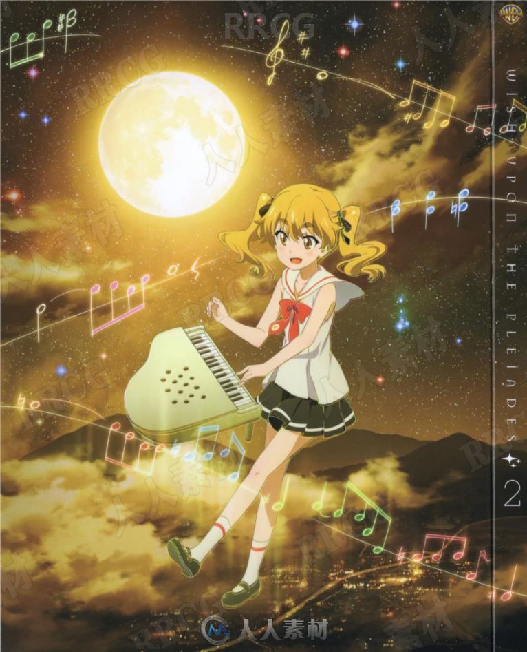 《放学后的昴宿星团》唯美清新小册子官方设定画集