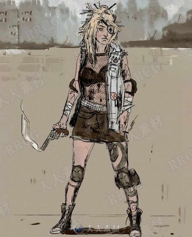 葡萄牙画师Miguel Nogueira概念朋克风科幻 机械原画插画集