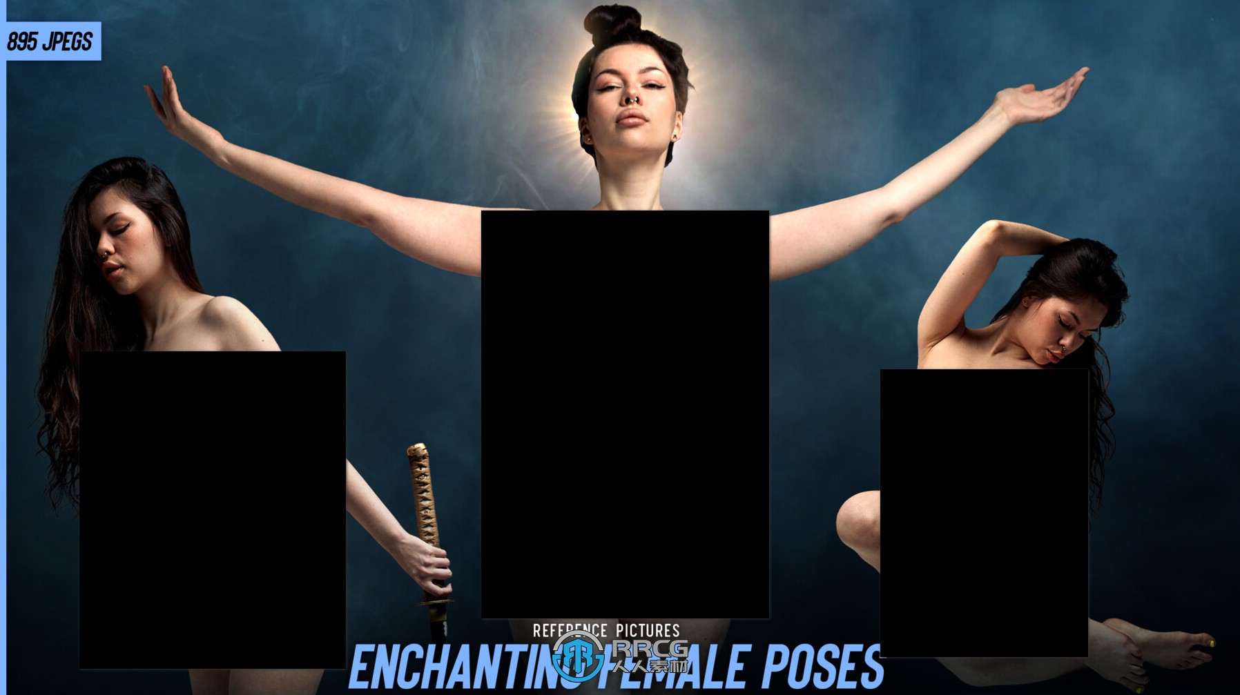 895张欧美古典优雅女性艺术姿势造型高清参考图合集