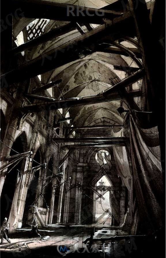 画师Ryan Church好莱坞顶级概念科幻场景原画插画集