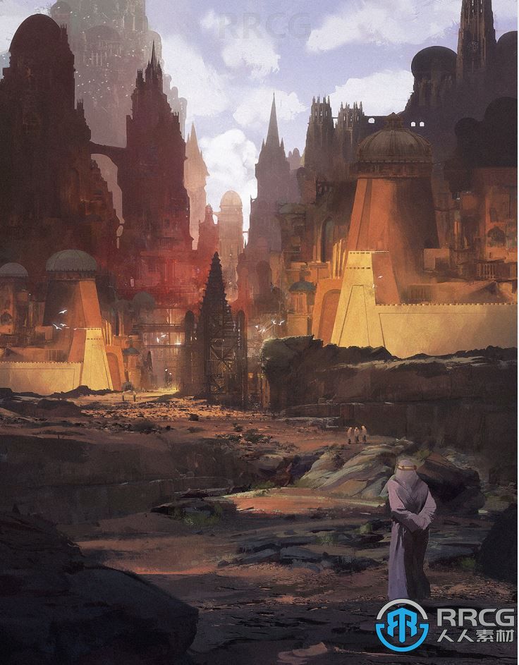 画师Aurélien Fournier逆天神作概念场景原画插画集