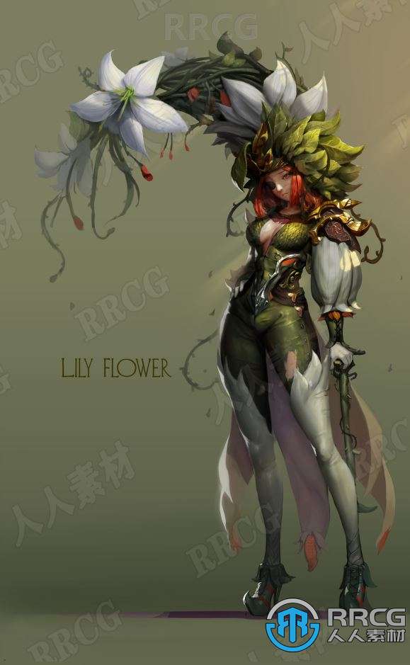 韩国画师DR.BONO科幻唯美女性角色场景原画插画集