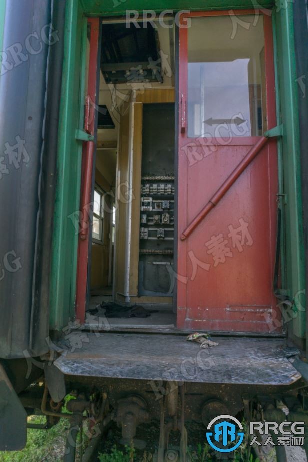 现代废旧火车站场景高清创作参考图合集