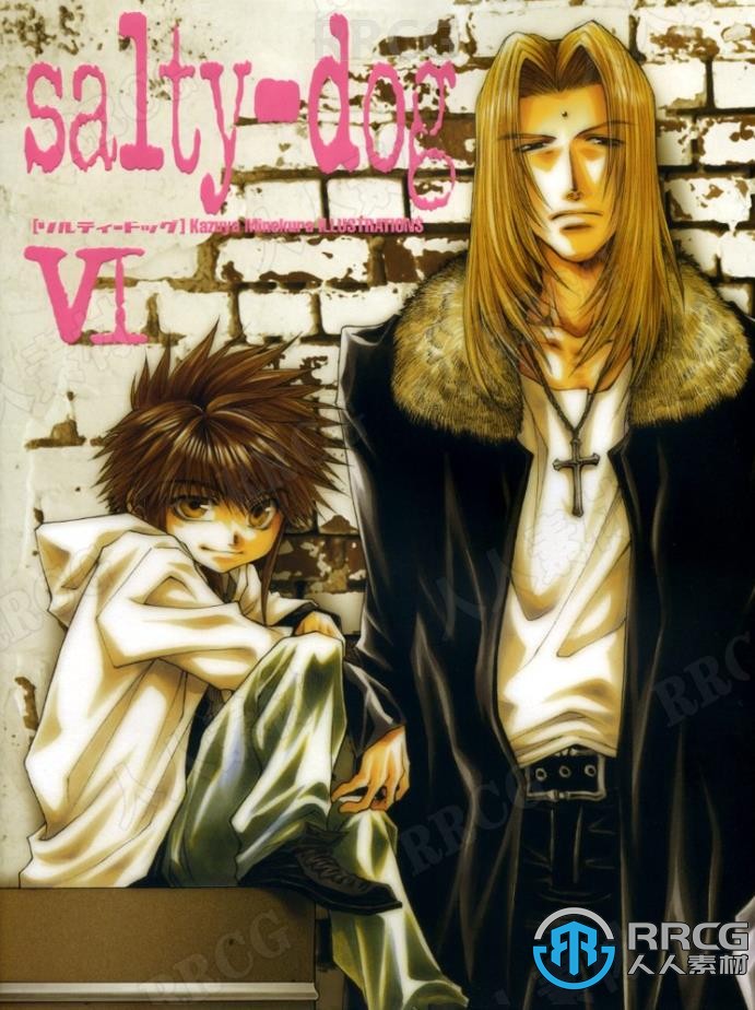 日本画师家峰仓和也漫画第六辑角色原画插画集