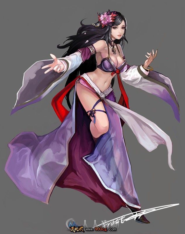 中国风唯美游戏人物原画插画合辑