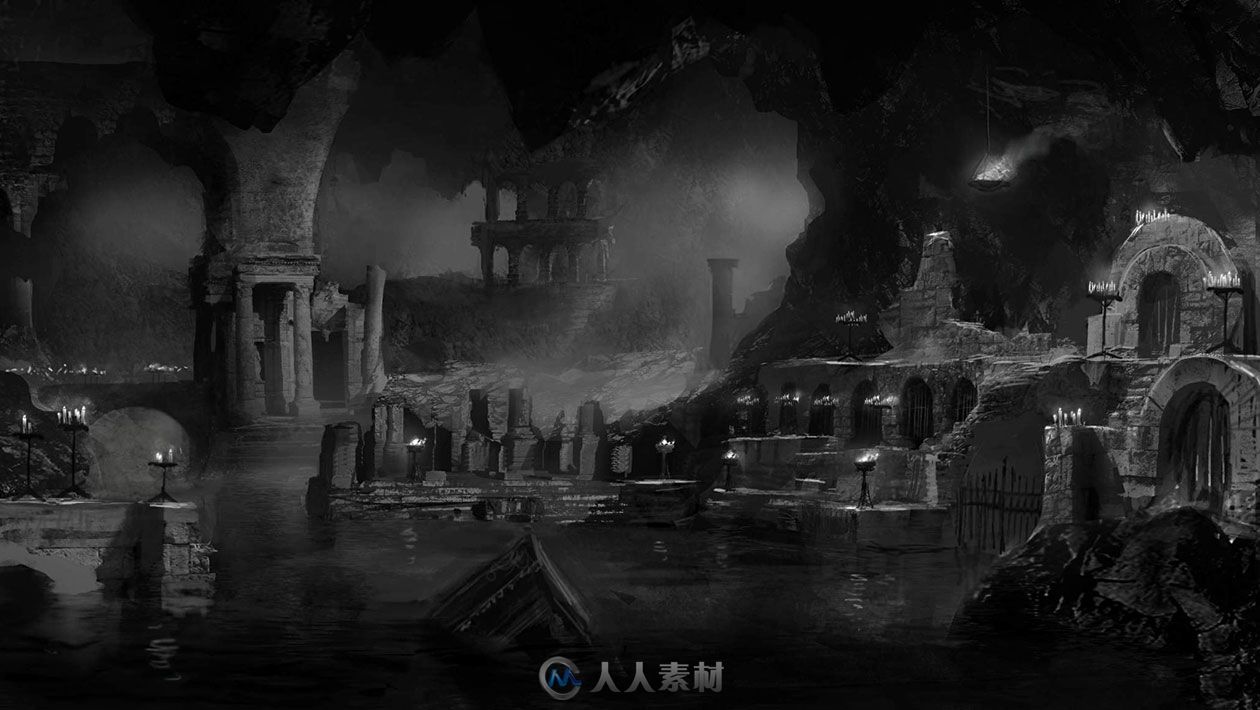 黑暗之魂2原画设定集