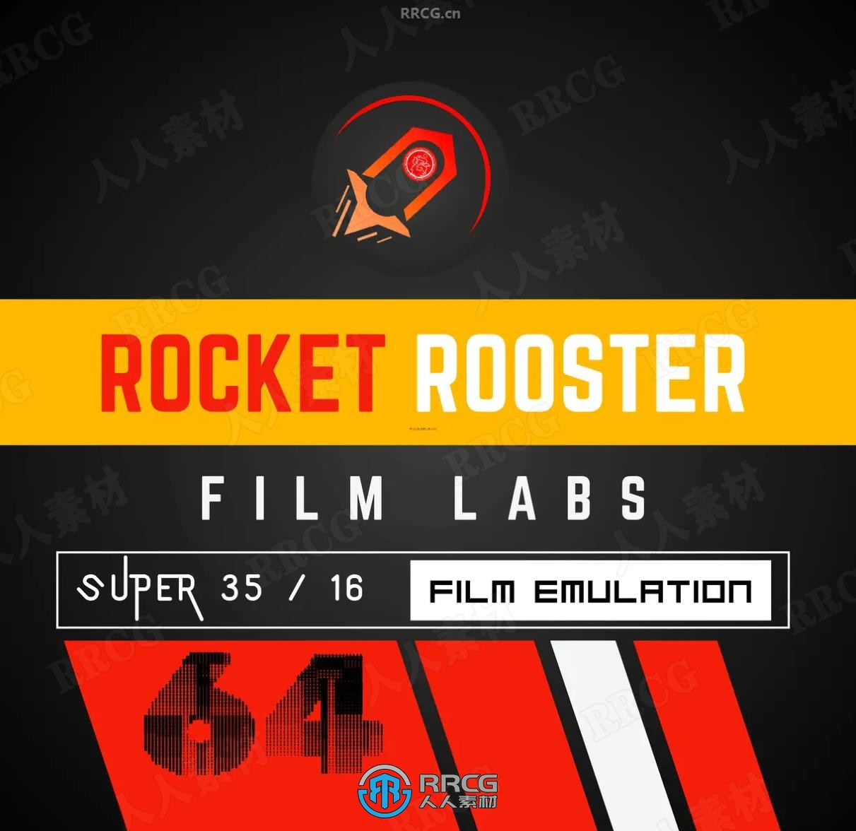 Film Labs 64高级DCTL胶片模拟调色DaVinci Resolve插件