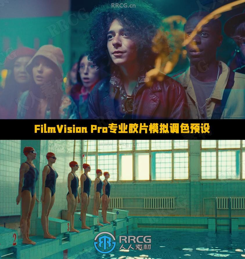 FilmVision Pro专业胶片模拟调色预设