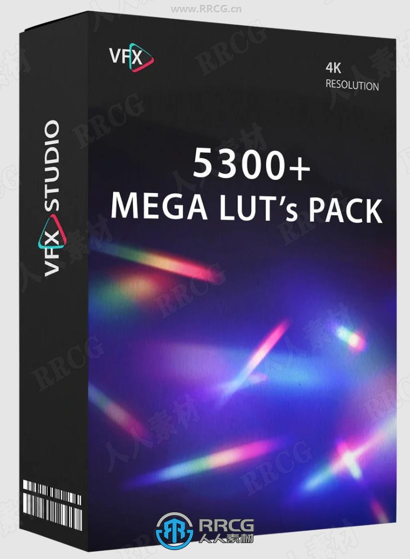 VfxStudio出品5300组顶级专业电影质感LUT调色预设全集
