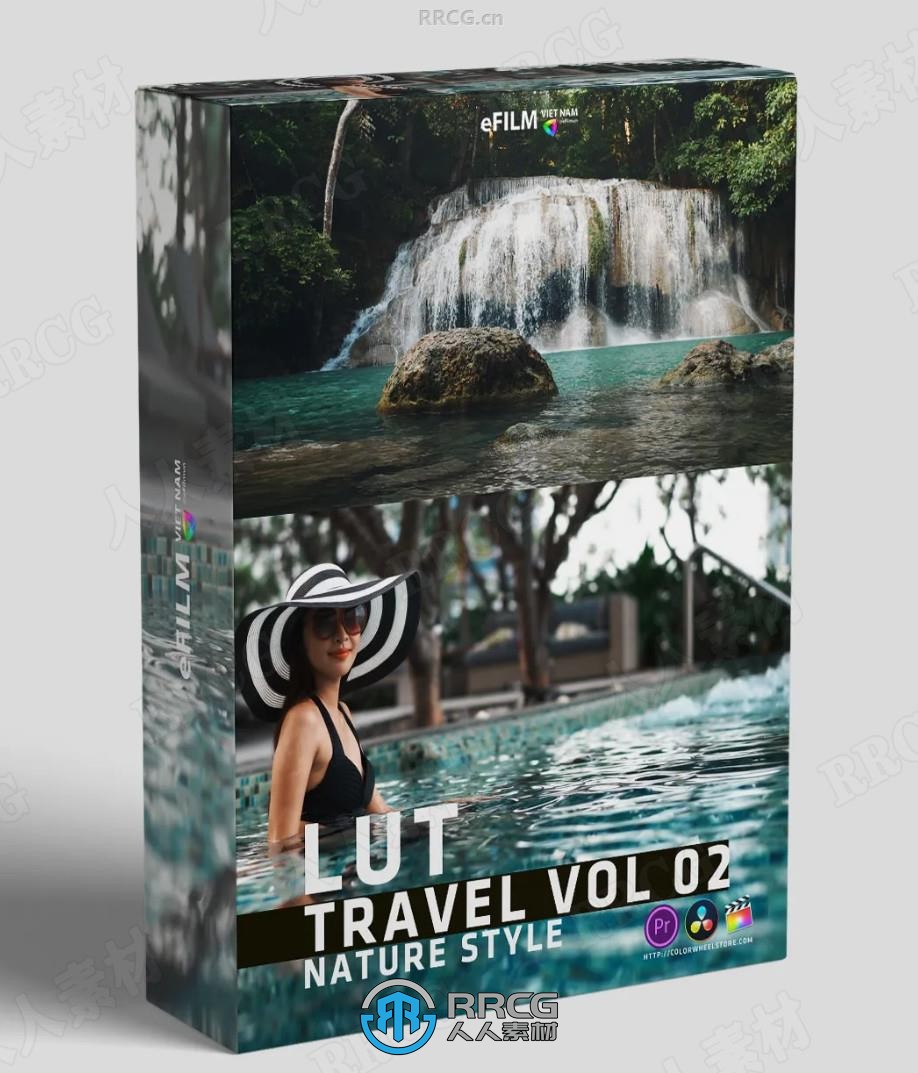 32组旅行自然风光电影质感LUT调色预设合集