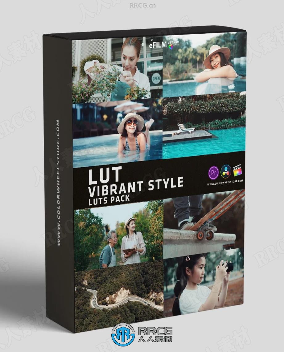 20组青春活力电影质感LUT调色预设合集 Lut Vibrant Style Pack