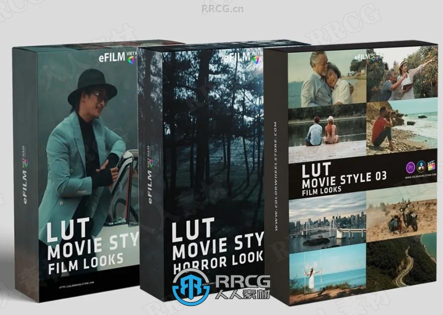 68组好莱坞电影质感一站式LUT调色预设合集 Combo Movie Lut Pack