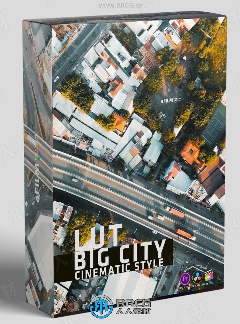 32组都市题材城市风光电影质感LUT调色预设合集 Lut Big City Cinematic Style