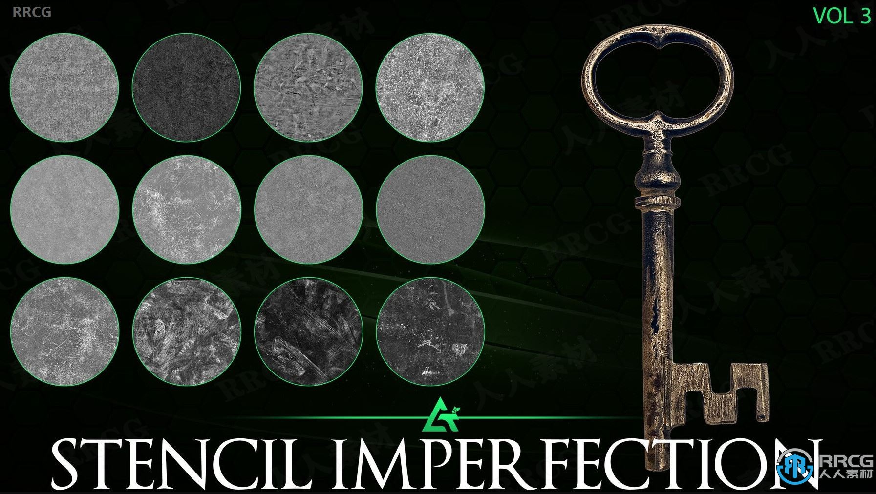 200组金属划痕泥土灰尘4K高清贴图合集