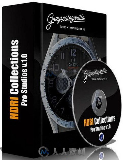 70组高清HDRI环境反射贴图合辑 Greyscalegorilla HDRI Collections Pro Studios v.1.0