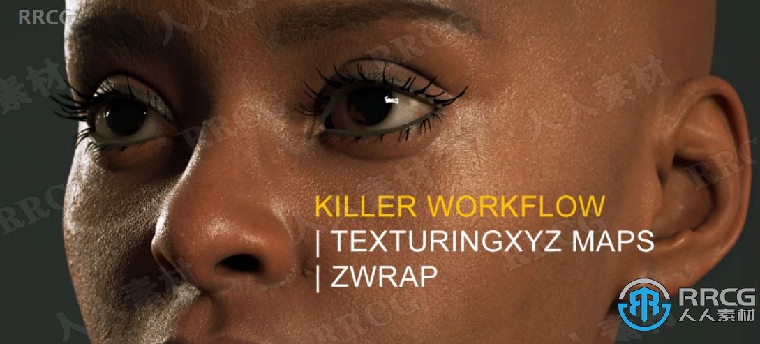 26组不同年龄段男性女性多通道脸部面孔皮肤贴图合集