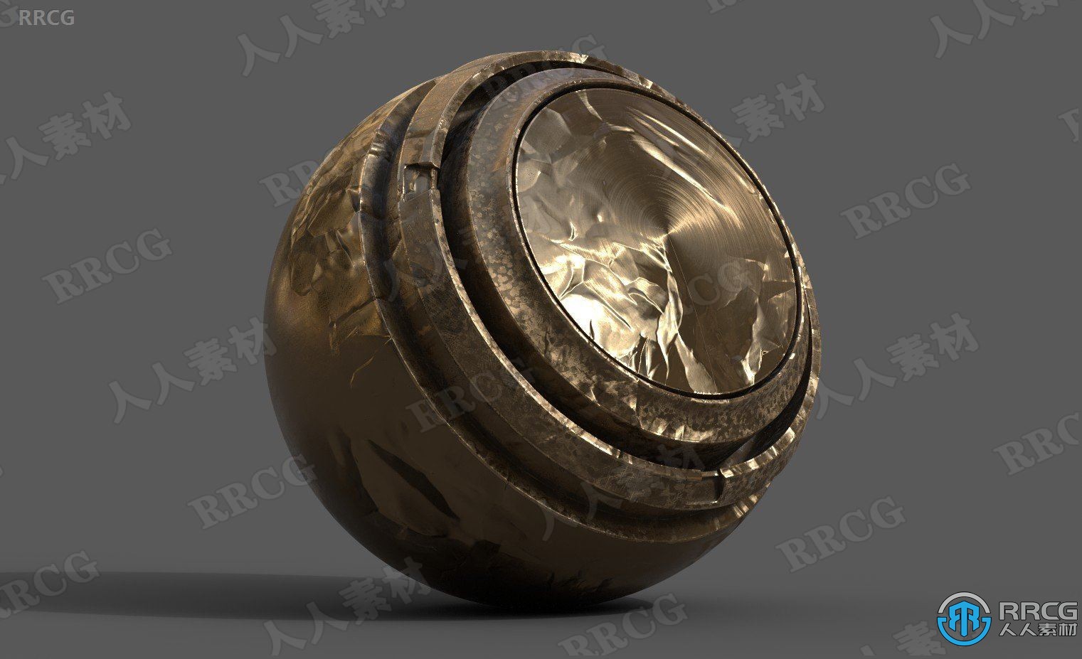 20组金属破坏凹痕撕裂Zbrush VDM笔刷合集