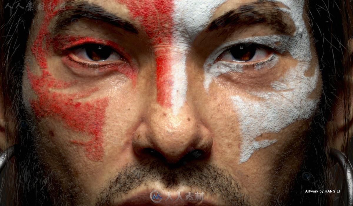 Texturing出品人物角色皮肤纹理贴图合辑 TEXTURINGXYZ DISPLACEMENTS